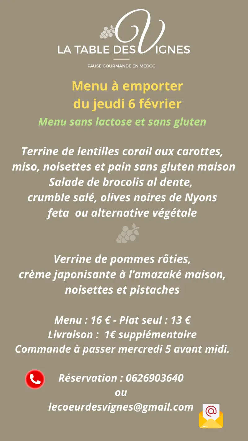 Repas à emporter